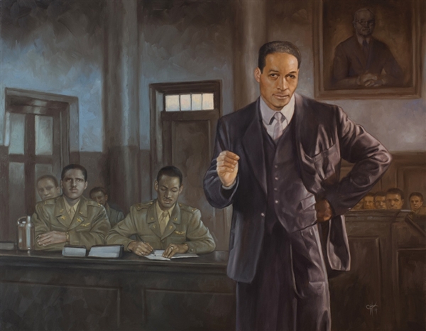 Chris Hopkins - Oil Painter - Tuskegee Airmen - The Trial Of Roger Terry Chris Hopkins - Oil Painter - Tuskegee Airmen - The Trial Of Roger Terry